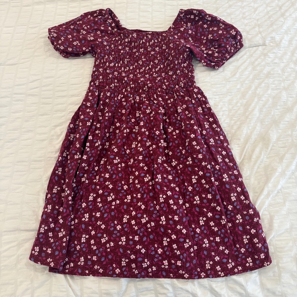 Floral dress with pockets